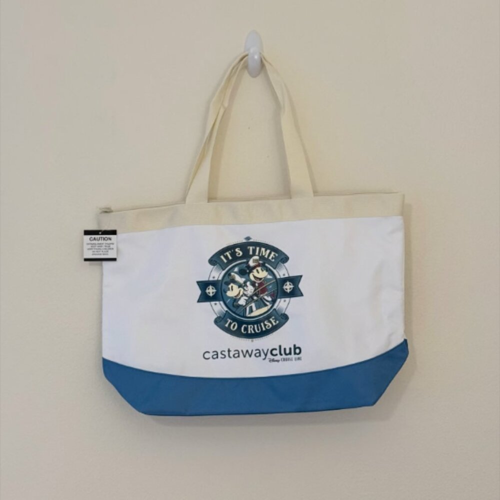 NWT! Disney Castaway Club Tote Bag